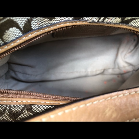 Small Brown Coach Tote - Picture 8 of 12
